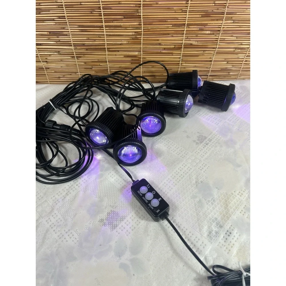 VANGLOW outdoor Spotlights 6 Pack Smart 12v-24v- Low Voltage Landscape Lighting‎